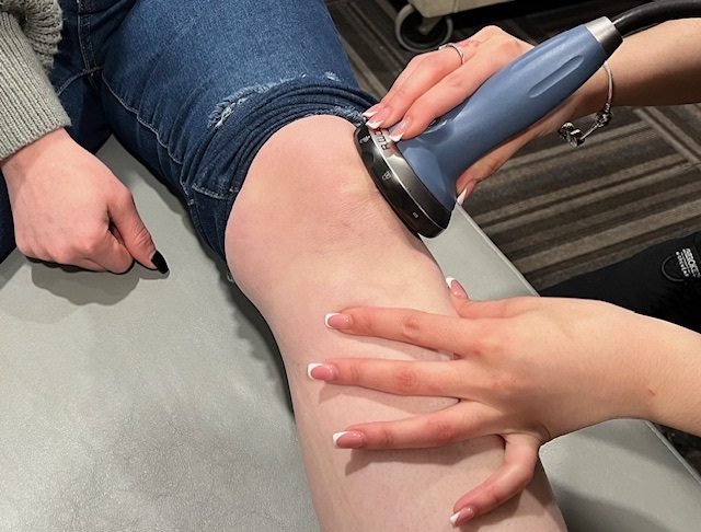 shockwave therapy on knee